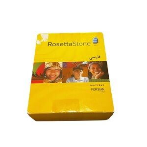 Rosetta Stone Persian level 1 2 3 lot